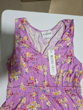 Olive + Oak Pink Floral Maxi Dress, Size Large